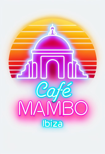 Cafe mambo ibiza neon - cafe, look