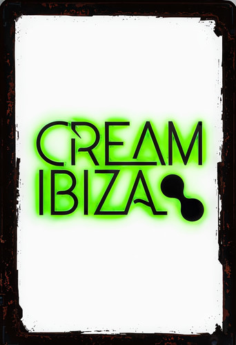 Cream ibiza neon look - cream,