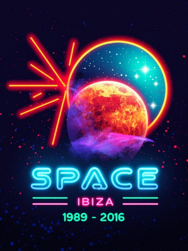 Space ibiza neon look - space,